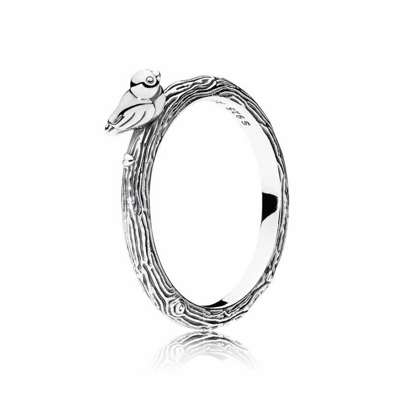 Pandora Spstackable Ring Bird Stackable Ring - Sterling Silver - Canada | IZ6222CZ